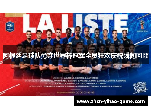 阿根廷足球队勇夺世界杯冠军全员狂欢庆祝瞬间回顾